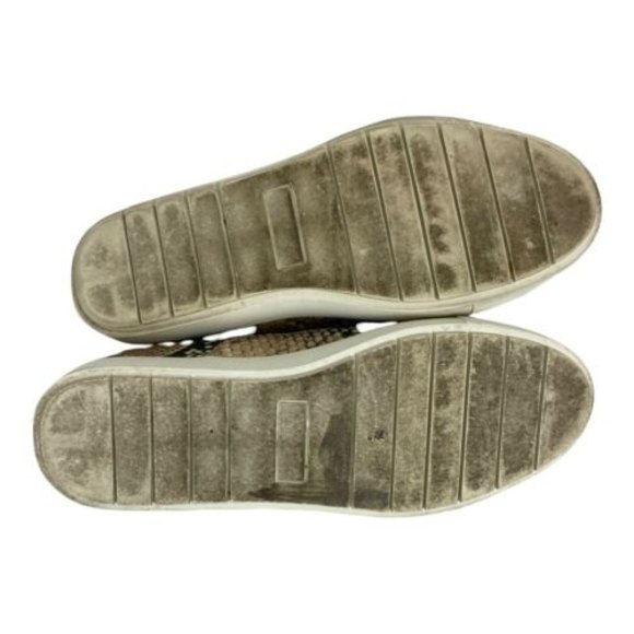 Steven by Steve Madden Womens 8M CLAUDINE Slide Shoes Mules Green Brown Snake - Picture 7 of 12